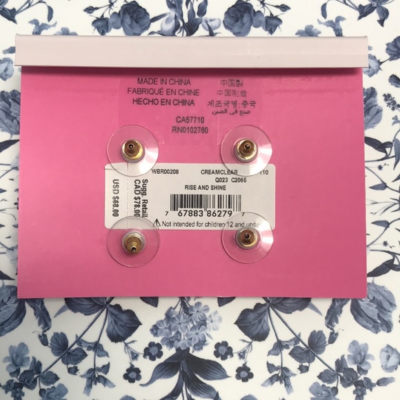 Kate Spade Rise and Shine 2- Stud set 🤍 - Picture 4 of 5